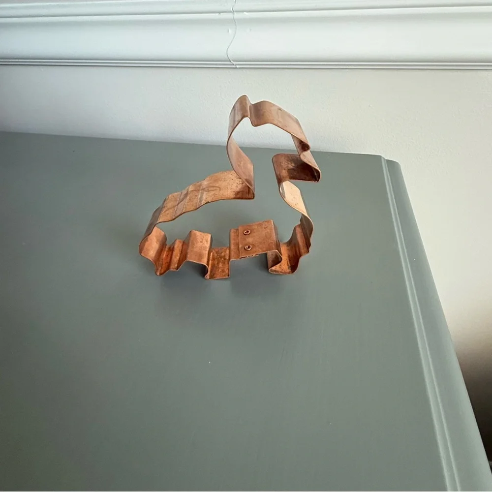 Copper Dog Cookie Cutter